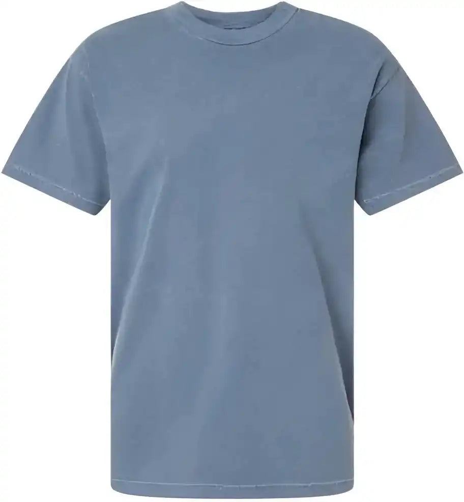 American Apparel 1301gd Garment Dyed Unisex Heavyweight Cotton Tee - Faded Navy