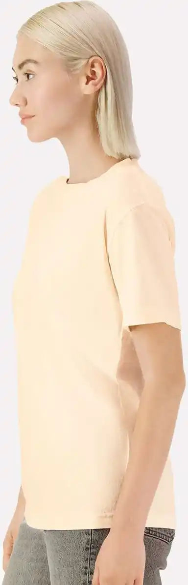 American Apparel 1301gd Garment Dyed Unisex Heavyweight Cotton Tee Faded Cream