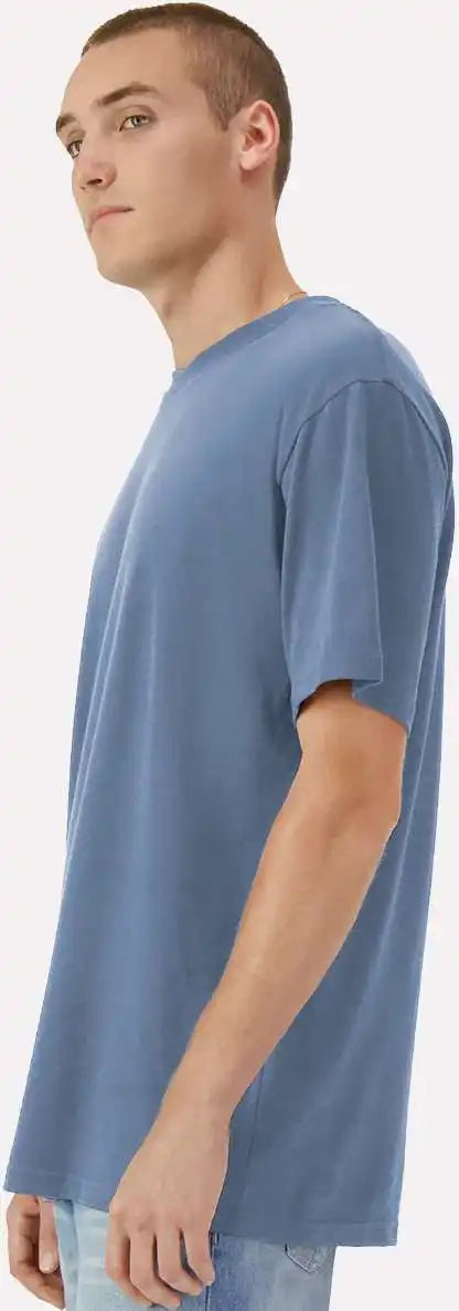 American Apparel 1301gd Garment Dyed Unisex Heavyweight Cotton Tee - Faded Navy
