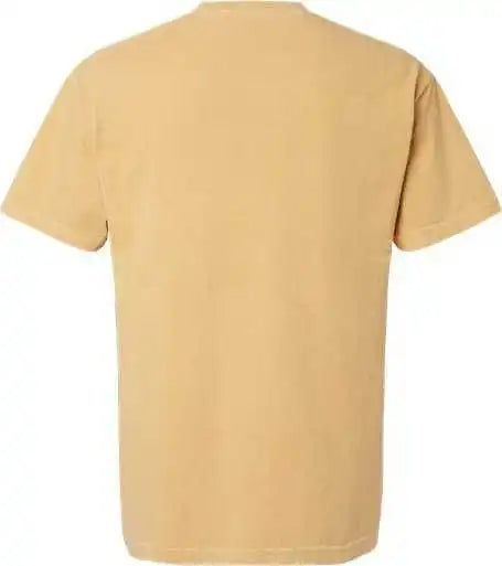 American Apparel 1301gd Garment Dyed Unisex Heavyweight Cotton Tee Faded Mustard