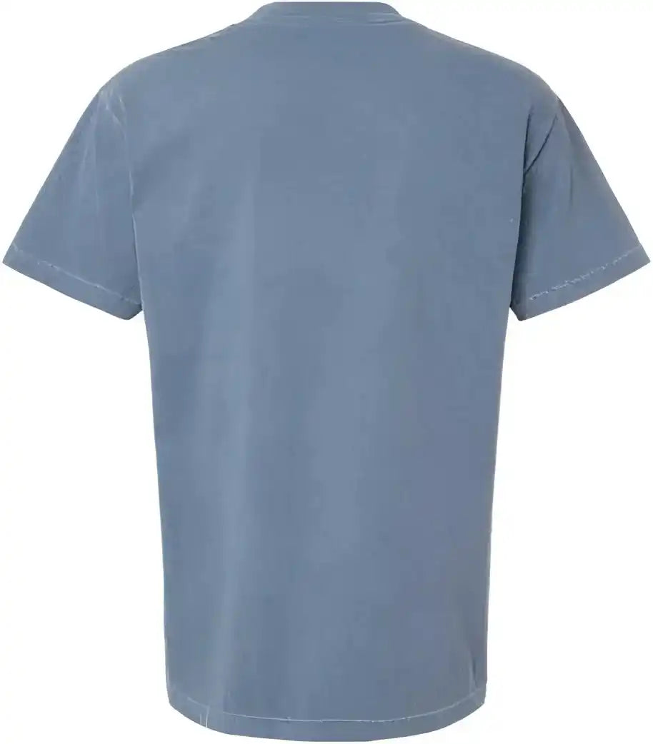 American Apparel 1301gd Garment Dyed Unisex Heavyweight Cotton Tee - Faded Navy