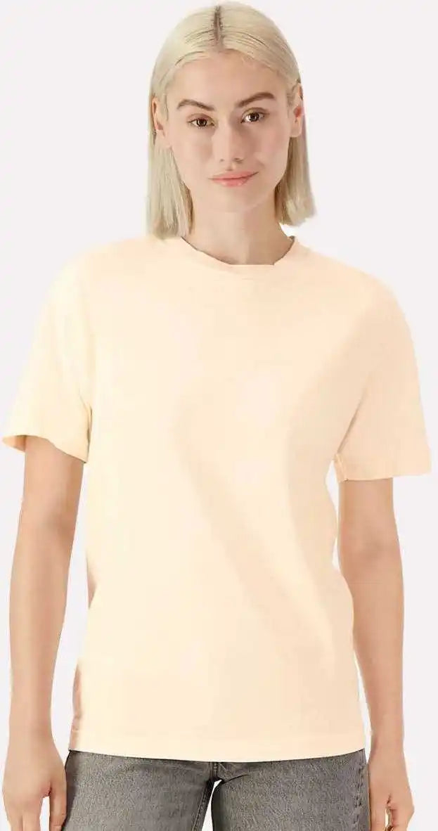 American Apparel 1301gd Garment Dyed Unisex Heavyweight Cotton Tee - Faded Cream