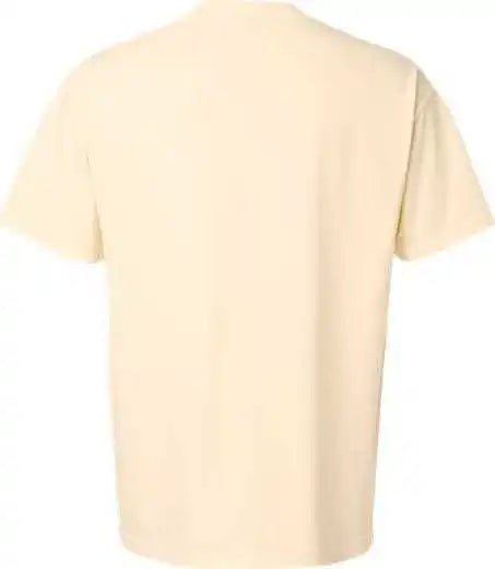 American Apparel 1301gd Garment Dyed Unisex Heavyweight Cotton Tee Faded Cream