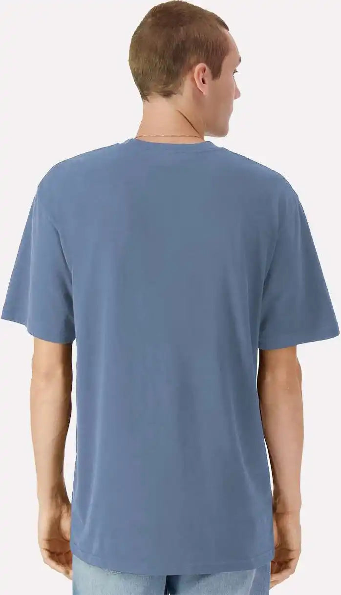 American Apparel 1301gd Garment Dyed Unisex Heavyweight Cotton Tee - Faded Navy