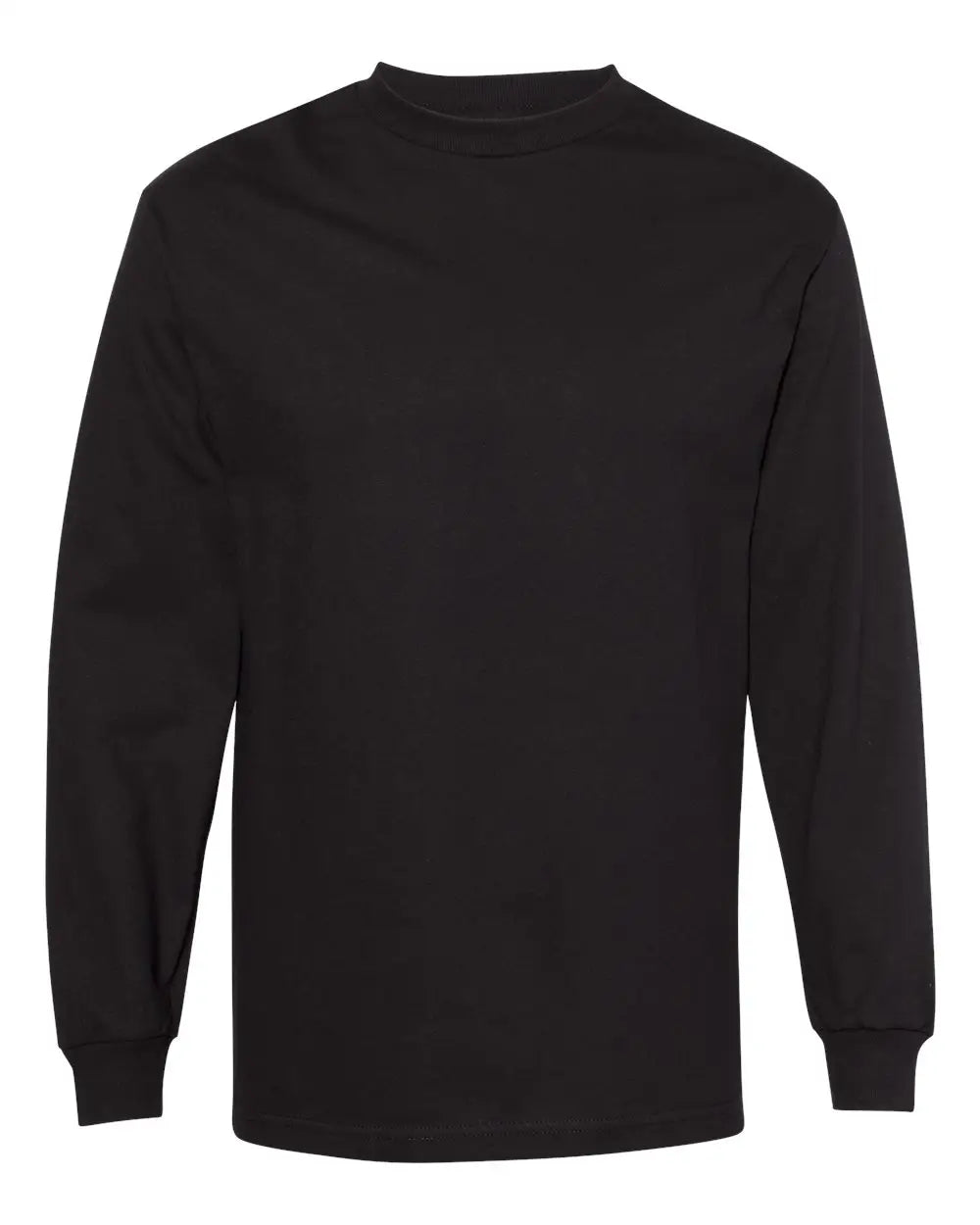 American Apparel 1304 Heavyweight Cotton Long Sleeve Tee - Black