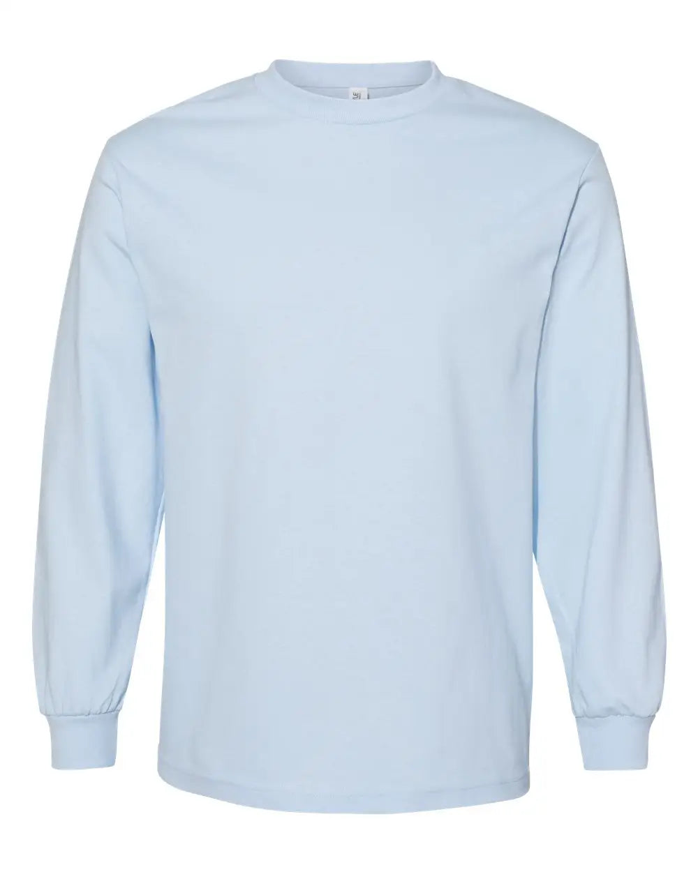 American Apparel 1304 Heavyweight Cotton Long Sleeve Tee - Powder Blue - 2xl