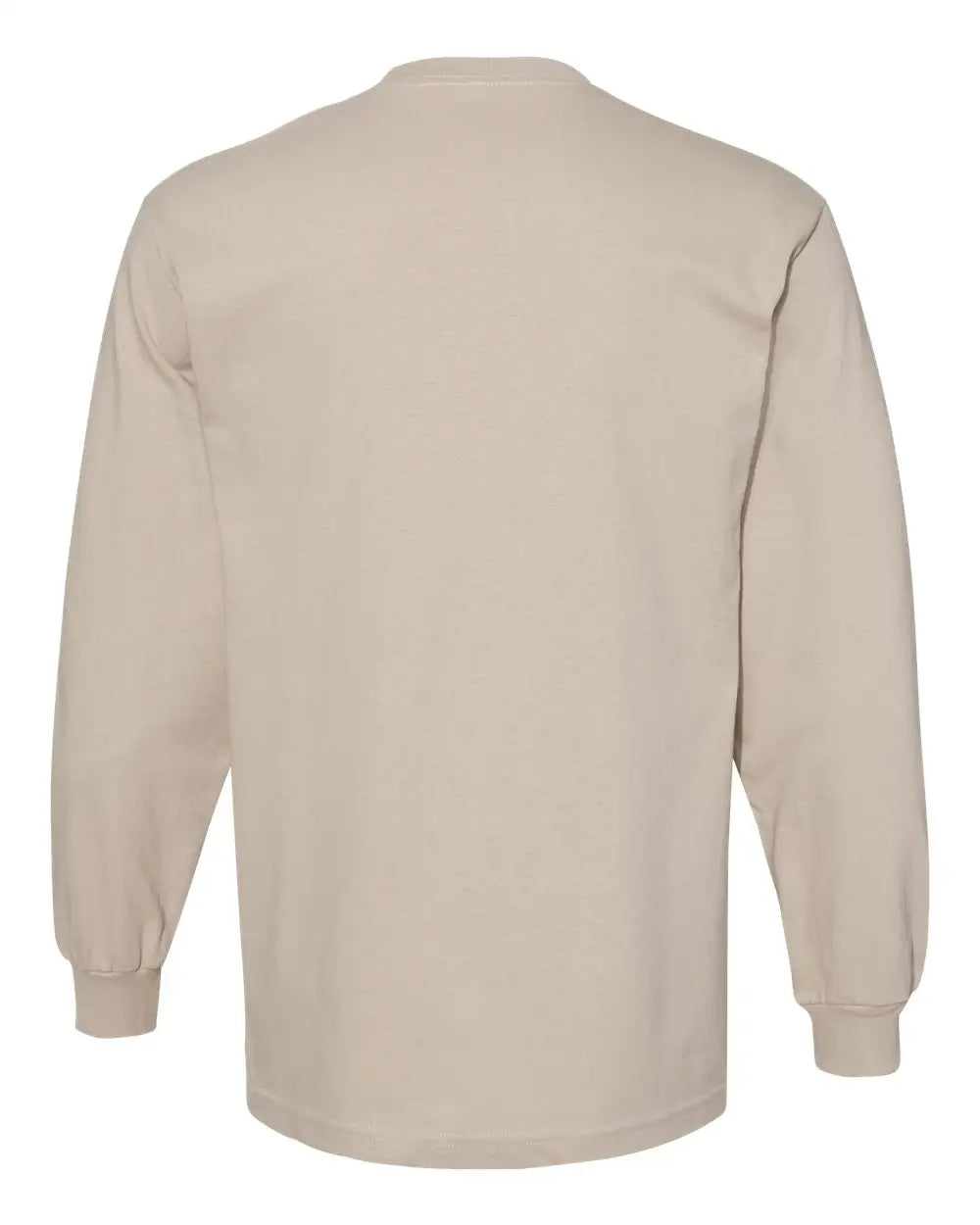 American Apparel 1304 Heavyweight Cotton Long Sleeve Tee - Sand - s