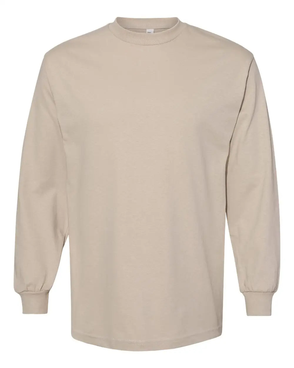 American Apparel 1304 Heavyweight Cotton Long Sleeve Tee - Sand - s