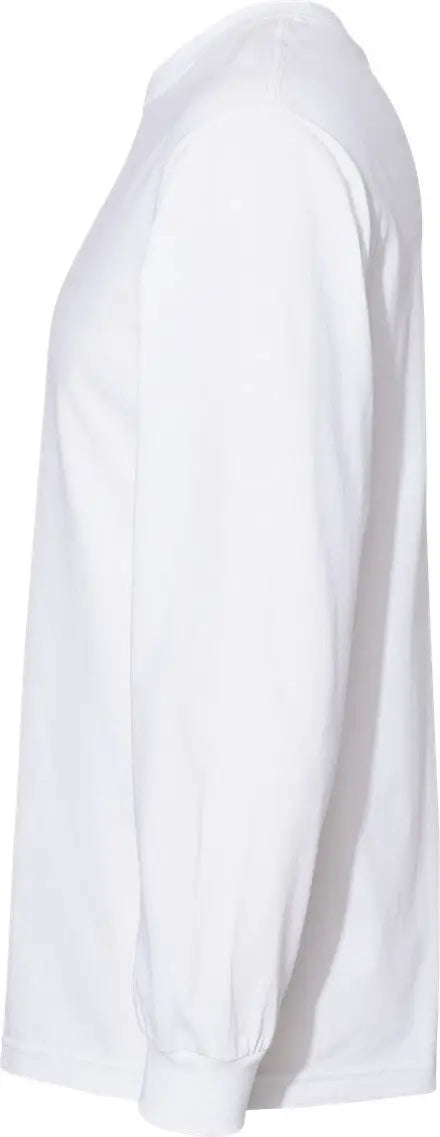 American Apparel 1304 Heavyweight Cotton Long Sleeve Tee - White