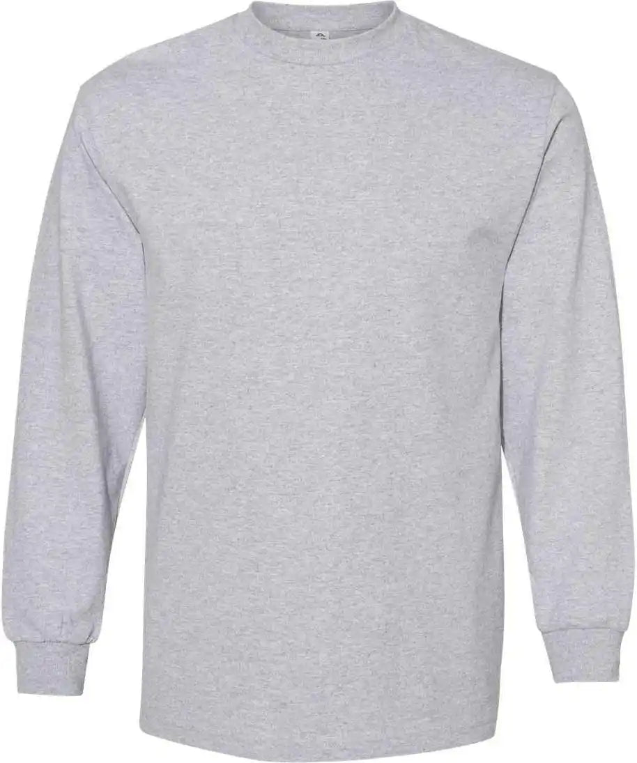 American Apparel 1304 Unisex Heavyweight Cotton Long Sleeve t Shirt Athletic Heather