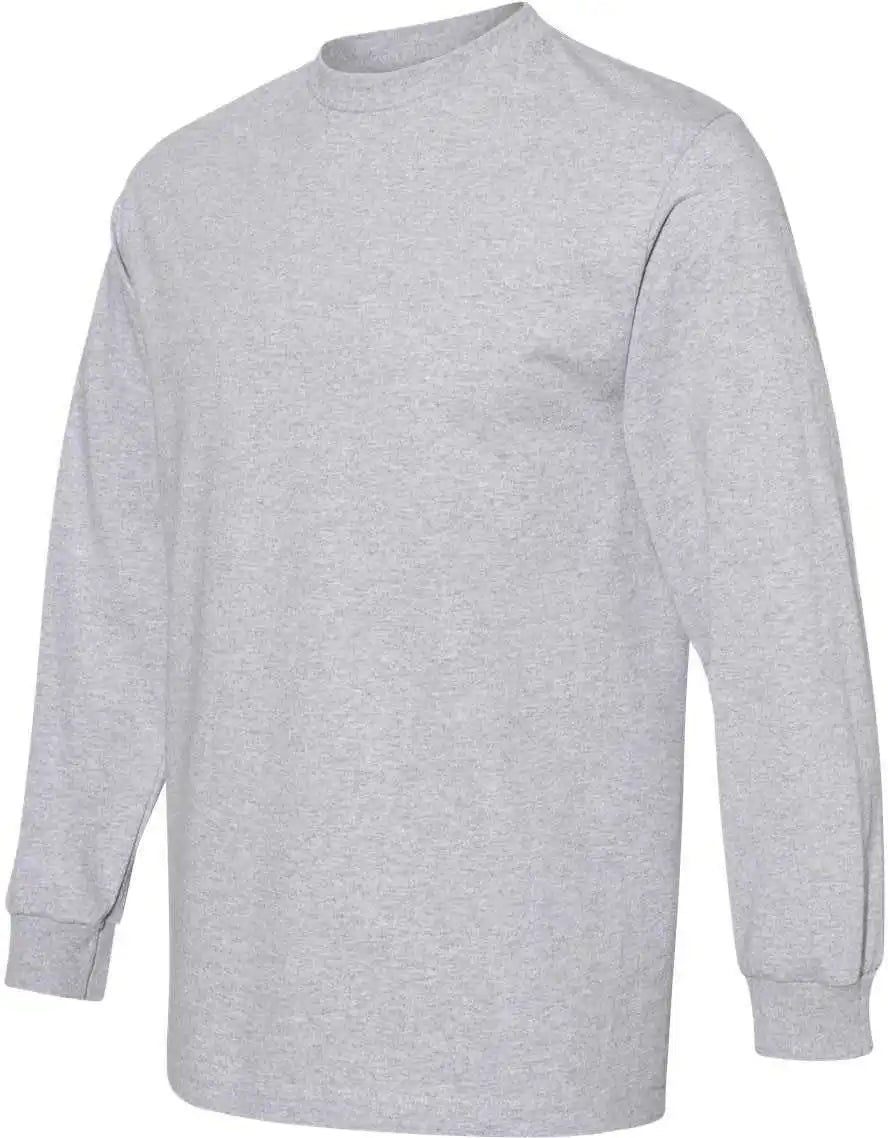 American Apparel 1304 Unisex Heavyweight Cotton Long Sleeve t Shirt Athletic Heather