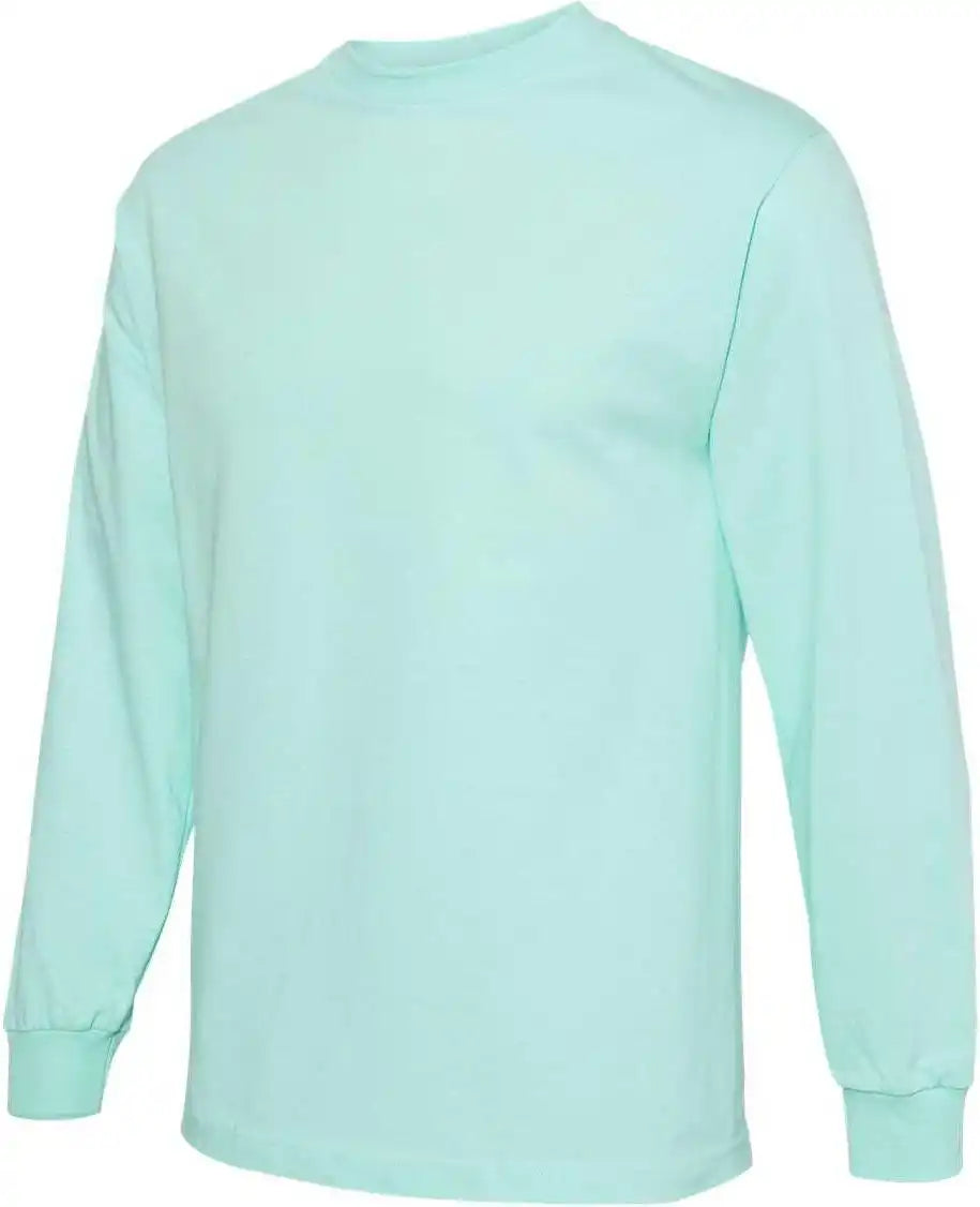 American Apparel 1304 Unisex Heavyweight Cotton Long Sleeve T-shirt - Celadon