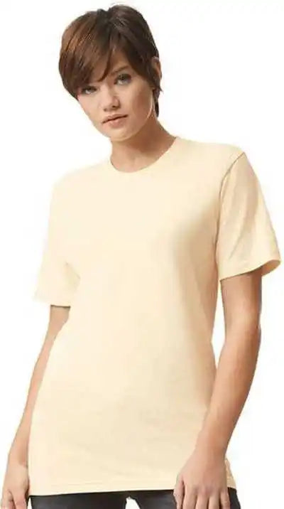 American Apparel 2001 Fine Jersey Tee - Cream