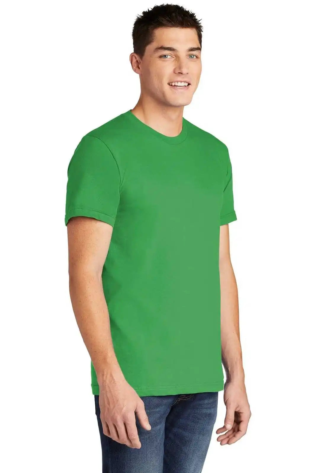 American Apparel 2001 Usa Collection Fine Jersey T-shirt - Grass