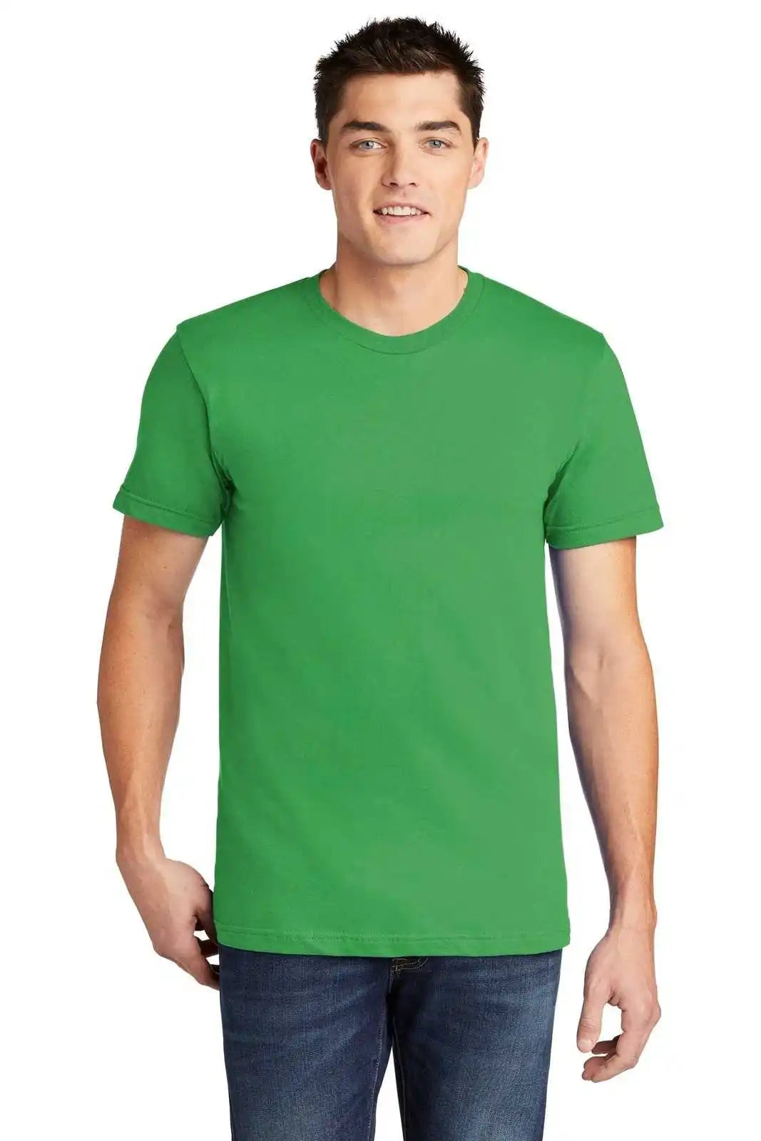 American Apparel 2001 Usa Collection Fine Jersey T-shirt - Grass