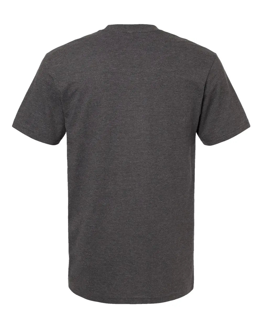 American Apparel 2001cvc Cvc Tee - Heather Asphalt - Dark Gray / s