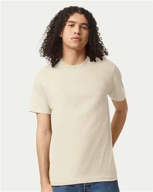 American Apparel 2001cvc Cvc Tee - Heather Bone