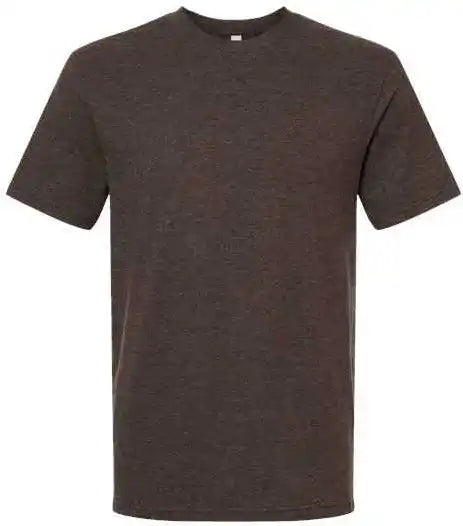 American Apparel 2001cvc Cvc Tee - Heather Brown