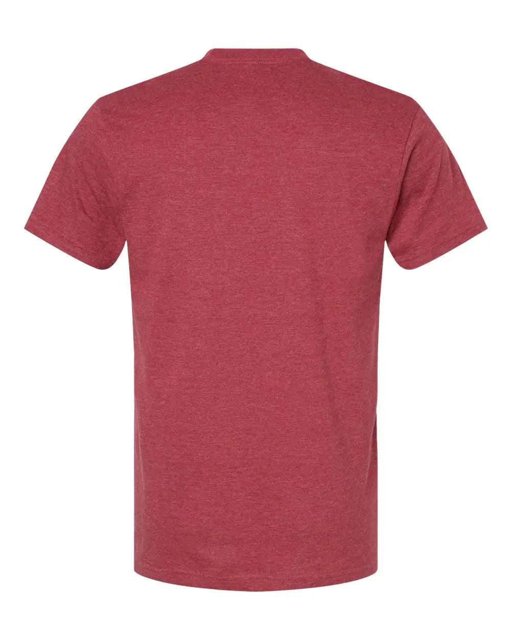 American Apparel 2001cvc Cvc Tee - Heather Cardinal