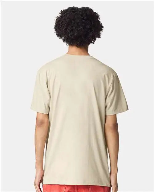 American Apparel 2001cvc Cvc Tee - Heather Cream