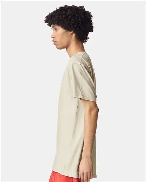 American Apparel 2001cvc Cvc Tee - Heather Cream