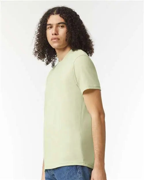 American Apparel 2001cvc Cvc Tee - Heather Cucumber