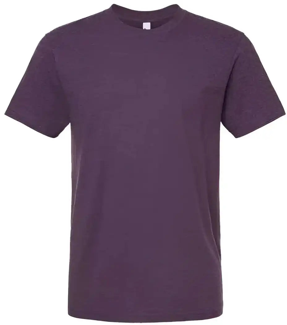 American Apparel 2001cvc Cvc Tee - Heather Eggplant