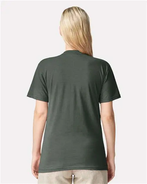 American Apparel 2001cvc Cvc Tee - Heather Forest