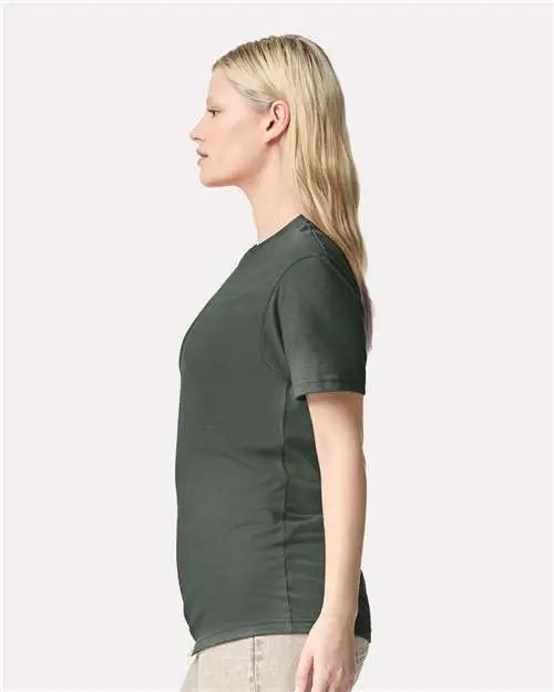 American Apparel 2001cvc Cvc Tee - Heather Forest