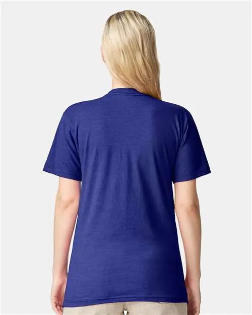 American Apparel 2001cvc Cvc Tee - Heather Lapis