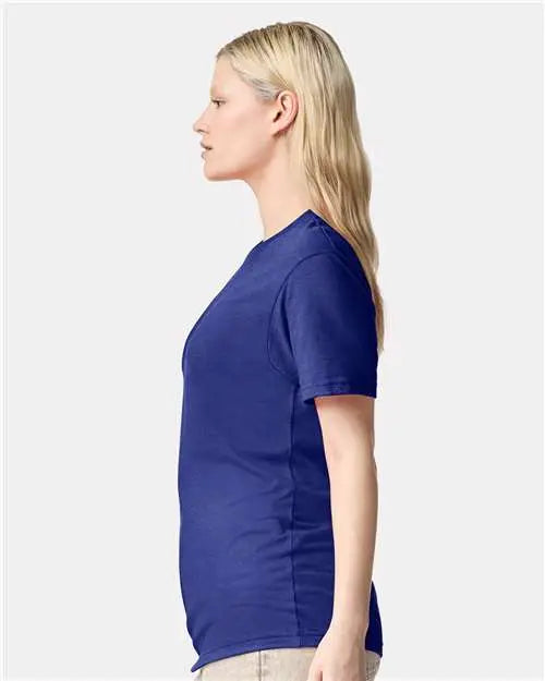 American Apparel 2001cvc Cvc Tee - Heather Lapis