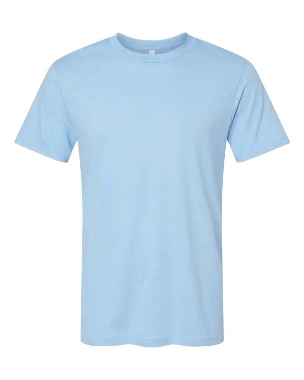 American Apparel 2001cvc Cvc Tee - Heather Light Blue - Ice / s