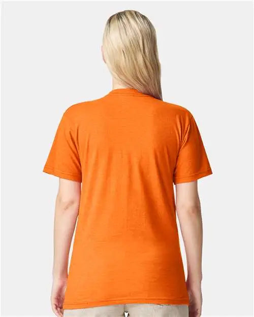 American Apparel 2001cvc Cvc Tee - Heather Orange