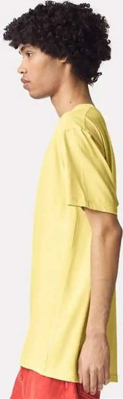American Apparel 2001cvc Cvc Tee - Heather Panna Cotta
