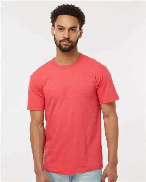 American Apparel 2001cvc Cvc Tee - Heather Red