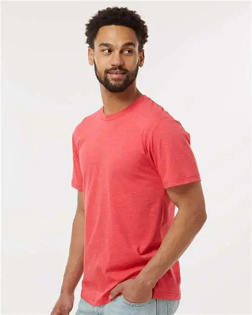 American Apparel 2001cvc Cvc Tee - Heather Red