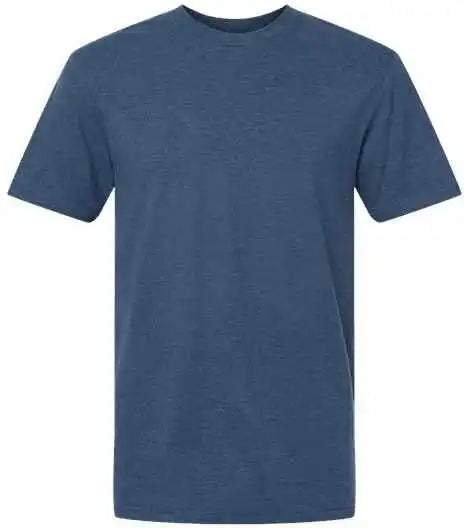American Apparel 2001cvc Cvc Tee Heather Sea Blue