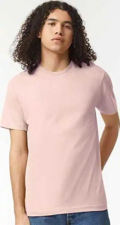 American Apparel 2001cvc Unisex Cvc Tee Heather Blush