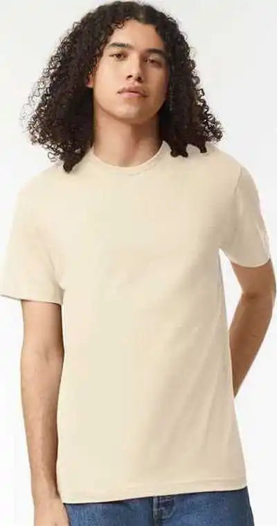 American Apparel 2001cvc Unisex Cvc Tee - Heather Bone