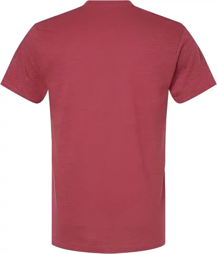 American Apparel 2001cvc Unisex Cvc Tee - Heather Cardinal
