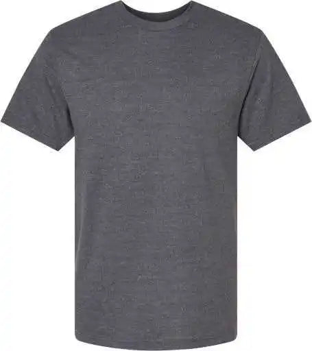 American Apparel 2001cvc Unisex Cvc Tee Heather Charcoal
