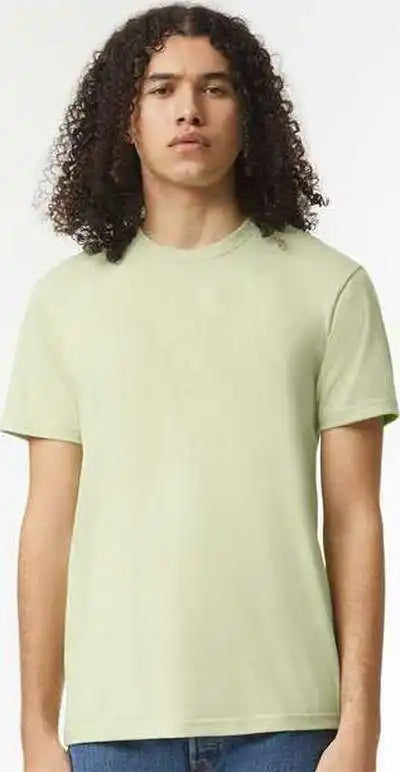 American Apparel 2001cvc Unisex Cvc Tee - Heather Cucumber