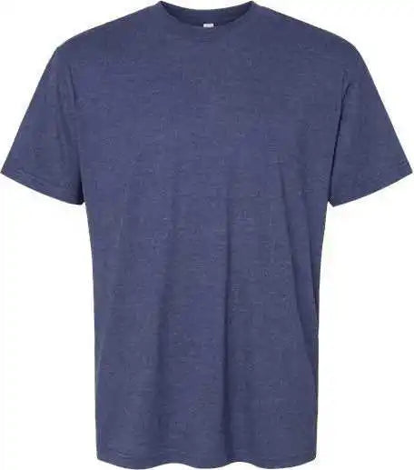 American Apparel 2001cvc Unisex Cvc Tee Heather Indigo
