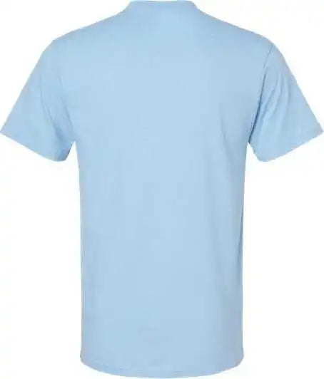American Apparel 2001cvc Unisex Cvc Tee Heather Light Blue
