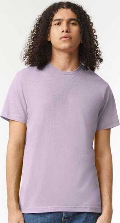 American Apparel 2001cvc Unisex Cvc Tee - Heather Lilac