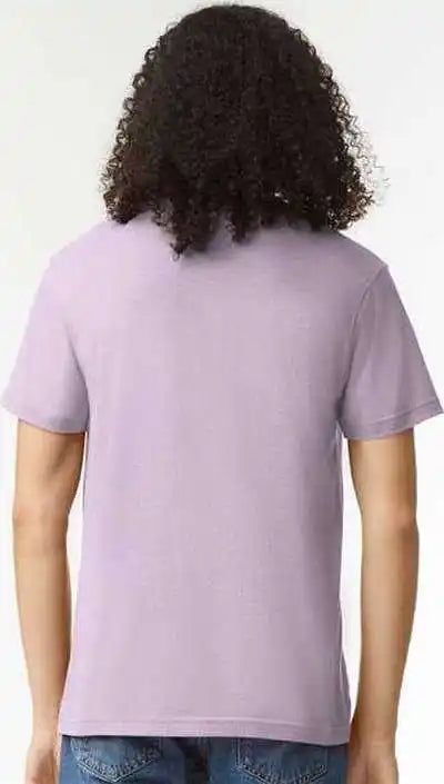 American Apparel 2001cvc Unisex Cvc Tee Heather Lilac