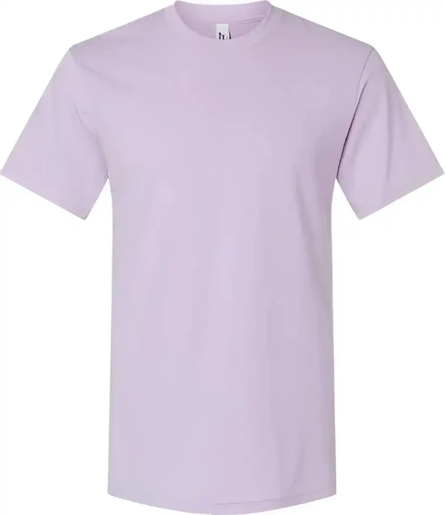 American Apparel 2001cvc Unisex Cvc Tee Heather Lilac