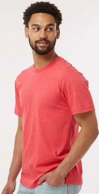 American Apparel 2001cvc Unisex Cvc Tee Heather Red