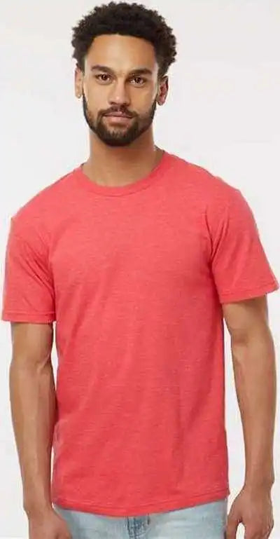 American Apparel 2001cvc Unisex Cvc Tee Heather Red