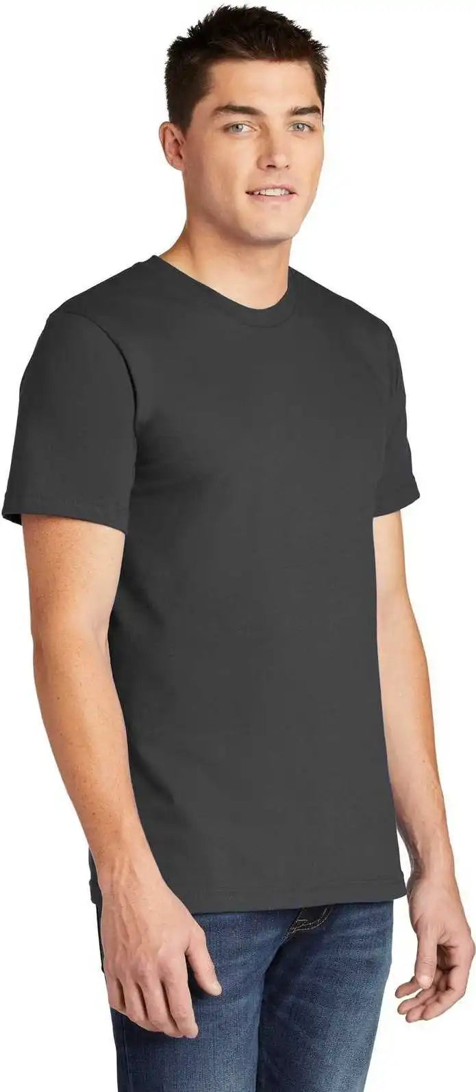 American Apparel 2001w Fine Jersey T-shirt - Asphalt